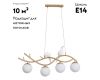 Подвесная люстра Arte Lamp Eltanin A3422SP-4GO