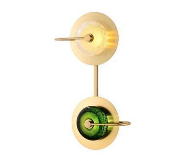 Купить Настенный светильник ImperiumLoft Green Disk 144306-22 Настенный светильник ImperiumLoft Green Disk 144306-22