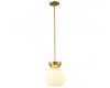 Подвесной светильник iLamp Mono P6079-1 GD+WH