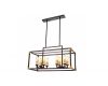 Подвесная люстра Lumina Deco Waldorf LDP 1140-8 BK+MD
