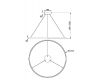 Подвесная люстра Maytoni Rim MOD058PL-L65BS3K