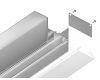 Алюминиевый профиль Ambrella Light Alum Profile GP4050AL