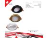 Встраиваемый светильник Reluce 53026-9.0-001RLD GX53 BK