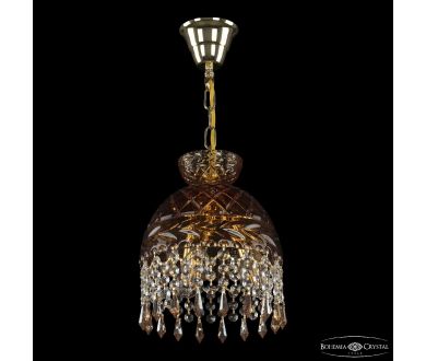 Купить Подвесной светильник Bohemia Ivele Crystal 5478/22 G Amber/M-1F Drops K721 Подвесной светильник Bohemia Ivele Crystal 5478/22 G Amber/M-1F Drops K721