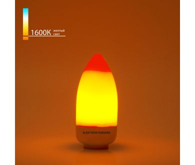 Купить Светодиодная лампа Elektrostandard свеча матовая E14 3W 1600K 4690389174278 Светодиодная лампа Elektrostandard свеча матовая E14 3W 1600K 4690389174278