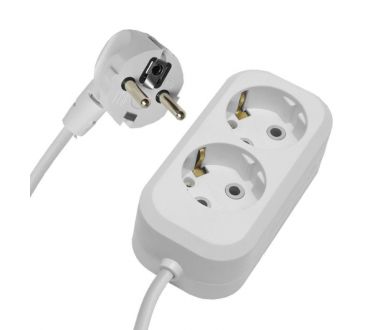 Купить Удлинитель 2-местный Stekker HM01-21-03 3м 3x075 39206 Удлинитель 2-местный Stekker HM01-21-03 3м 3x075 39206