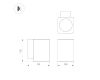 Уличный настенный светильник Arlight LGD-EVO-WALL-S100x100-12W Day4000 (GR, 44 deg, 230V) 046187