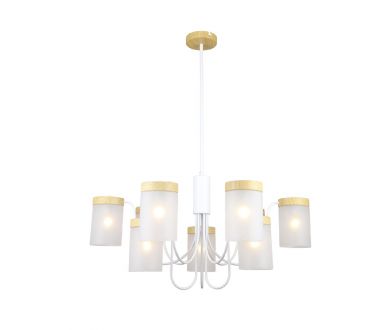 Купить Люстра на штанге Escada Harmony 1172/9P White Люстра на штанге Escada Harmony 1172/9P White