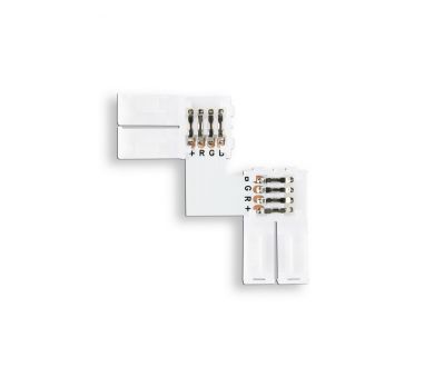 Купить Соединитель угловой L для светодиодной ленты 5050 12/24V (4 конт.) GS6701 (10шт) Ambrella Light Illumination GS6701 Соединитель угловой L для светодиодной ленты 5050 12/24V (4 конт.) GS6701 (10шт) Ambrella Light Illumination GS6701