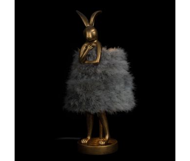 Купить Настольная лампа Loft IT Lapine 10315/A Grey fluff Настольная лампа Loft IT Lapine 10315/A Grey fluff