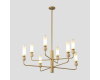 Люстра на штанге Crystal Lux SIMPLY SP8 BRASS