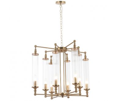 Купить Подвесная люстра Crystal Lux TOMAS SP8 D650 BRASS Подвесная люстра Crystal Lux TOMAS SP8 D650 BRASS