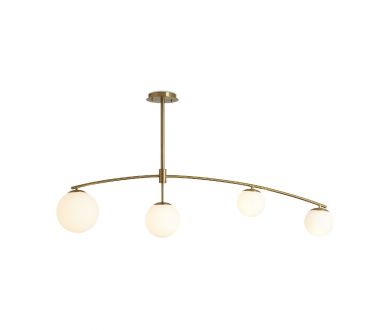 Купить Люстра на штанге Freya Hanger FR5443CL-04BS Люстра на штанге Freya Hanger FR5443CL-04BS