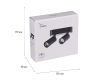 Трековый магнитный светильник Reluce 13005-9.3-002UR magnetic LED2x5W BK