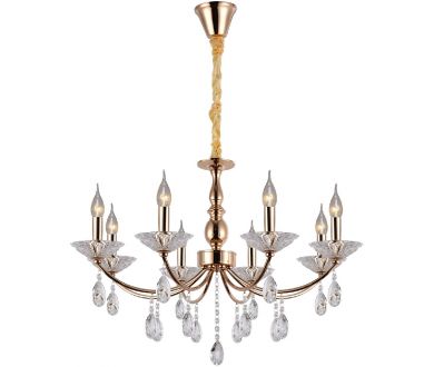 Купить Подвесная люстра Illumico IL1242-8PPA-29 GD Подвесная люстра Illumico IL1242-8PPA-29 GD