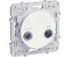 Розетка R-TV/SAT Schneider Electric Odace S52R454
