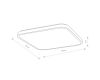 Потолочный cветильник Nowodvorski Agnes Square Led Pro Black 10988