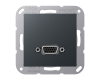 Розетка VGA Jung MAA1102ANM