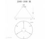Подвесная люстра iLedex Vision 2060-D1000 BK