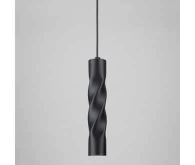 Купить Подвесной светодиодный светильник Eurosvet Scroll 50136/1 LED черный Подвесной светодиодный светильник Eurosvet Scroll 50136/1 LED черный