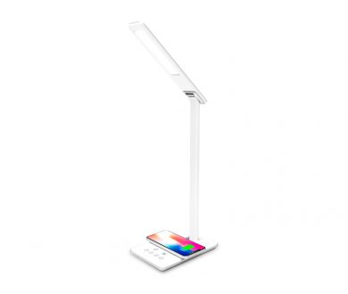 Купить Настольная лампа с беспроводной зарядкой и USB портом Ambrella Light Desk DE581 Настольная лампа с беспроводной зарядкой и USB портом Ambrella Light Desk DE581