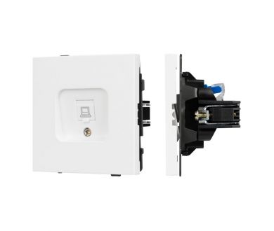Купить Механизм компьютерной розетки Arlight SCT-TENDO-MPC1-PL-WH (RJ-45, CAT6) 054098 Механизм компьютерной розетки Arlight SCT-TENDO-MPC1-PL-WH (RJ-45, CAT6) 054098