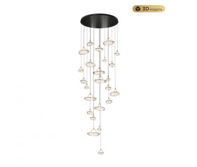 Купить Каскадная люстра Modestyle MS.2326.25 BK Каскадная люстра Modestyle MS.2326.25 BK