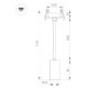 Встраиваемый спот Arlight LGD-PERISCOPE-R55-9W Warm3000 (WH, 24 deg, 230V) 045202