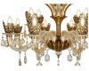 Подвесная люстра iLamp Asia 61078-8+4 BR