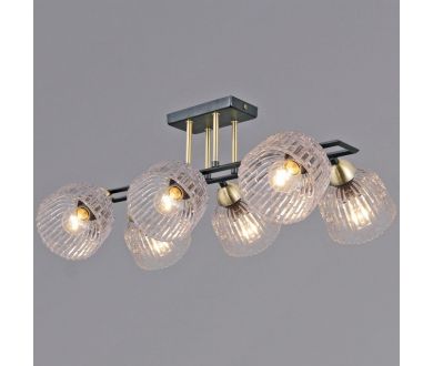 Купить Потолочная люстра Illumico IL0794-6SQ-25BKAB ELITE Потолочная люстра Illumico IL0794-6SQ-25BKAB ELITE