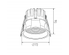 Встраиваемый светильник Designled DL-RE1202-WH-WW 011357
