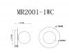Настенный светильник MyFar July MR2001-1WC