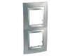 Рамка 2-постовая вертикальная Schneider Electric Unica Top MGU66.004V.010