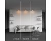 Трековый магнитный светильник Maytoni Luna TR185-1-3W3K-B