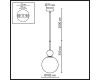 Подвесной светильник Odeon Light Midcent Lolla 4361/1A