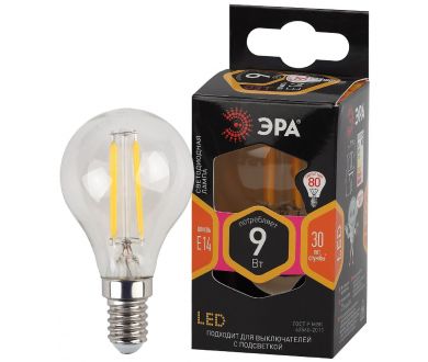 Купить Лампа светодиодная Эра E14 9W 2700K F-LED P45-9w-827-E14 Б0047020 Лампа светодиодная Эра E14 9W 2700K F-LED P45-9w-827-E14 Б0047020