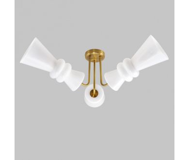 Купить Потолочная люстра IMEX Bloom MD.9345-3-S-BR Потолочная люстра IMEX Bloom MD.9345-3-S-BR