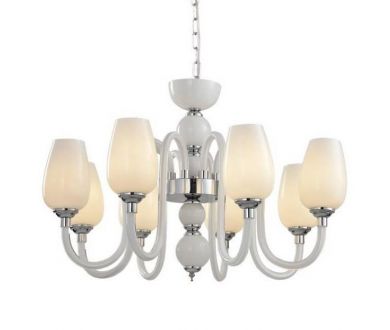 Купить Подвесная люстра Arte Lamp 96 A1404LM-8WH Подвесная люстра Arte Lamp 96 A1404LM-8WH