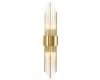 Настенный светильник Crystal Lux ATENTO AP2 BRASS/TRANSPARENTE