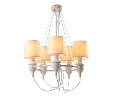 Купить Подвесная люстра Arte Lamp Sergio A3326LM-5WH Подвесная люстра Arte Lamp Sergio A3326LM-5WH