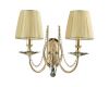 Бра Crystal Lux Victoria AP2 Gold/Amber