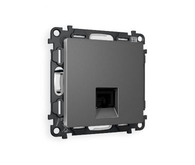 Купить Комплект механизма телефонной розетки RJ-11(4P4C) со шторкой Ambrella Volt Alfa MA662030 Комплект механизма телефонной розетки RJ-11(4P4C) со шторкой Ambrella Volt Alfa MA662030