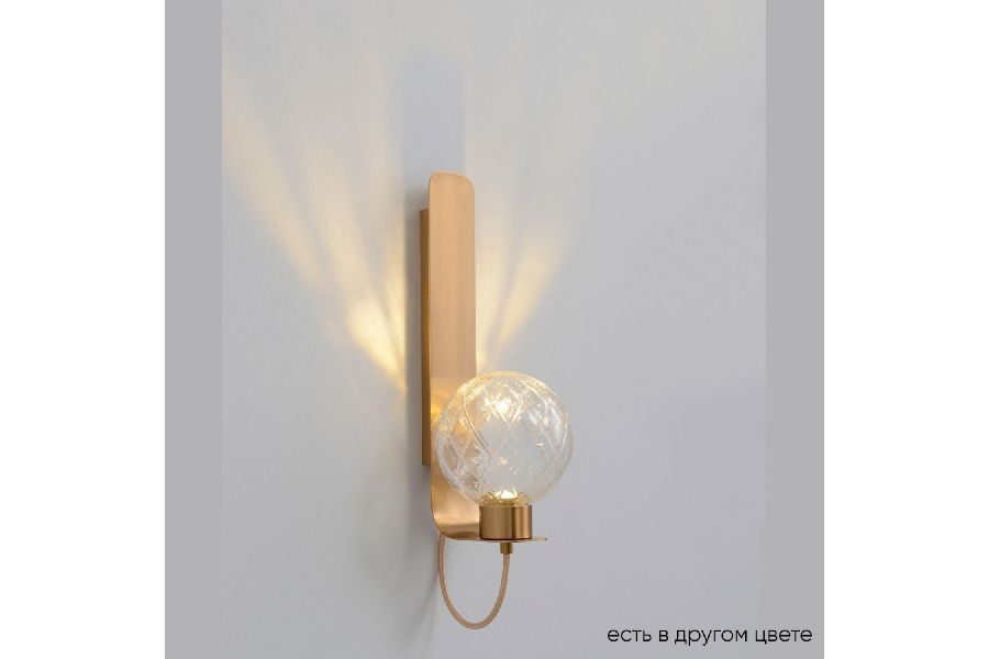 Бра Crystal Lux BELLA AP1 BRASS