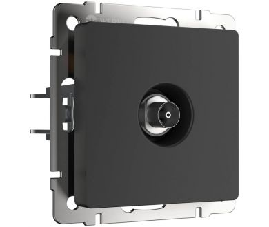 Купить ТВ-розетка Werkel оконечная черный матовый W1183008 4690389157028 ТВ-розетка Werkel оконечная черный матовый W1183008 4690389157028