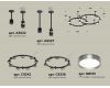Комплект подвесного светильника Ambrella Light Techno Ring XR92221160 (A9222, A9227, C9242, C9238, N8133)