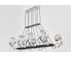 Подвесная люстра Lumina Deco LDP 9110-8-PR BK+CHR