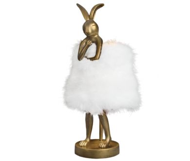 Купить Настольная лампа Loft IT Lapine 10315/A White fluff Настольная лампа Loft IT Lapine 10315/A White fluff