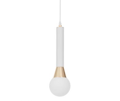 Купить Подвесной светильник Lumina Deco Folino LDP 7012-1B WT+GD Подвесной светильник Lumina Deco Folino LDP 7012-1B WT+GD