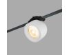 Трековый однофазный светильник Denkirs Belty Spot DK5541-WH+BK