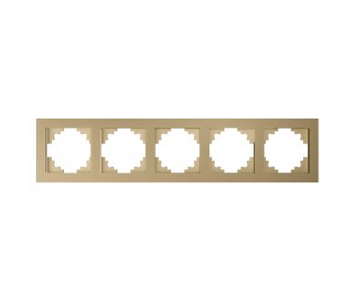 Купить Рамка 5-местная Stekker Катрин GFR00-7005-08 49040 Рамка 5-местная Stekker Катрин GFR00-7005-08 49040